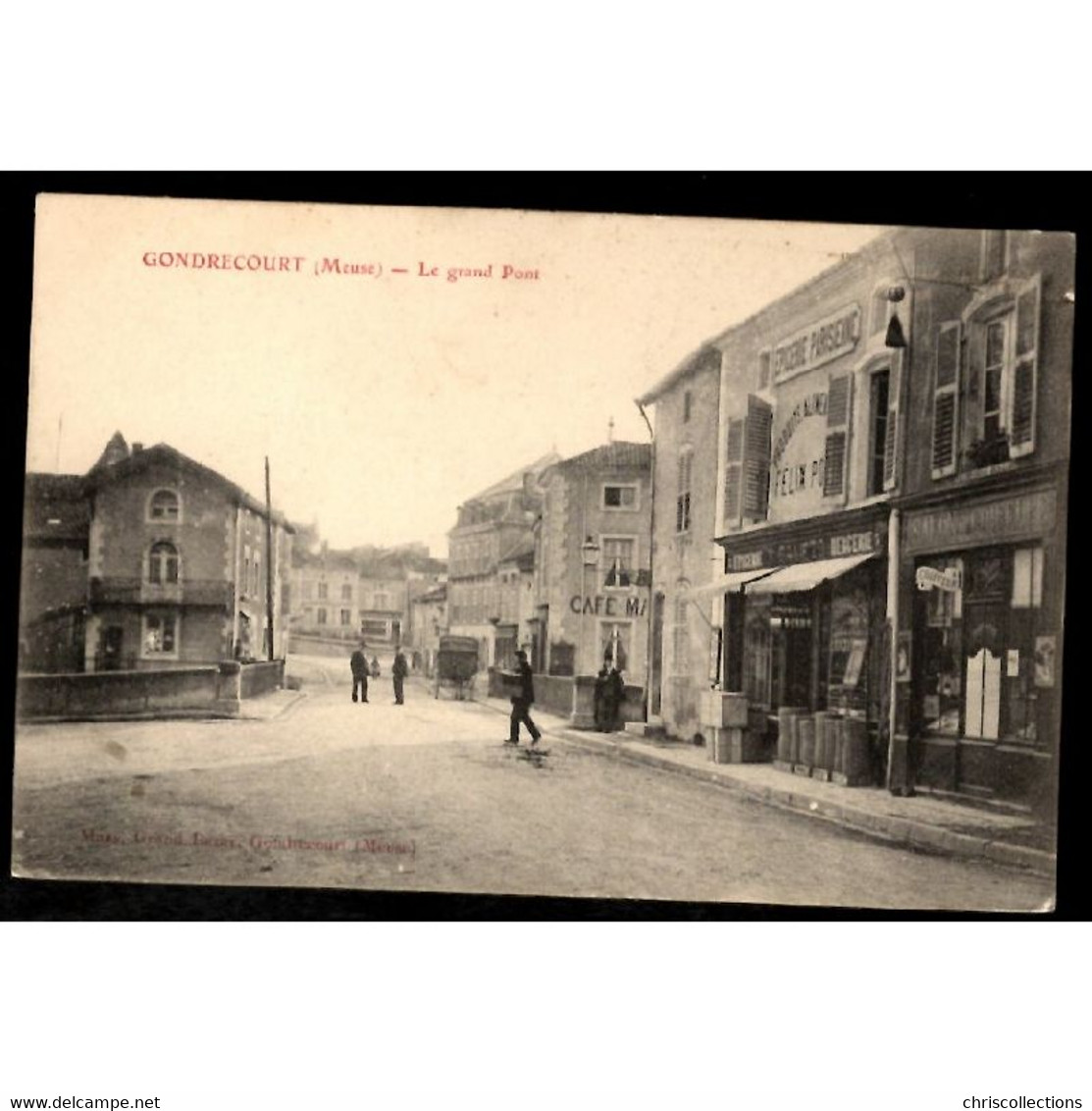 55 - GONDRECOURT (Meuse) - Le Grand Pont