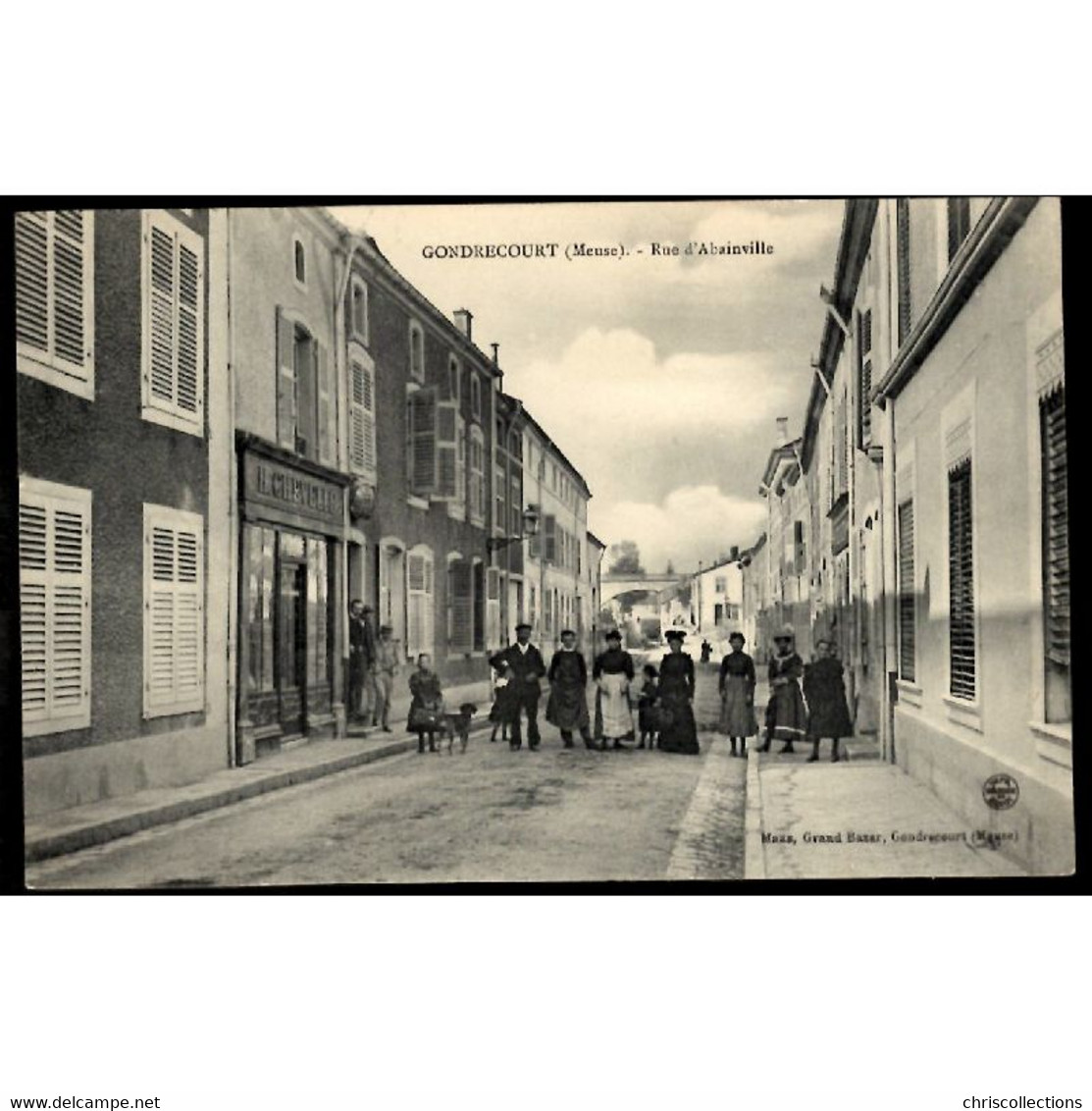 55 - GONDRECOURT (Meuse) - Rue d'Abainville - Le Chevelle