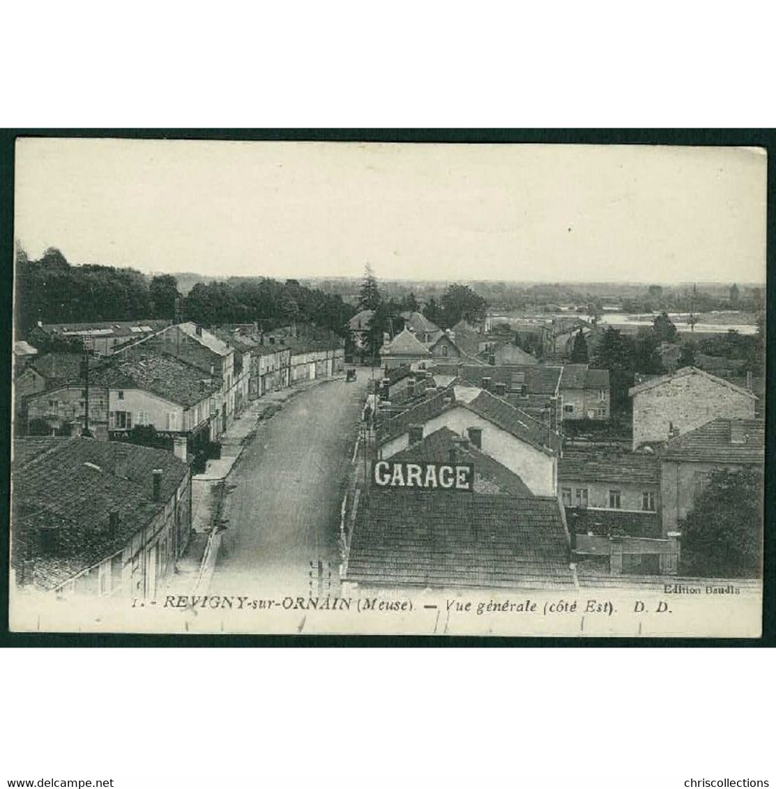 55 - REVIGNY SUR ORNAIN (Meuse) - Vue Générale (côté Est)