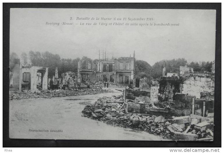 55 Revigny-sur-Ornain ruine    D55D  K55427K  C55427C RH043755