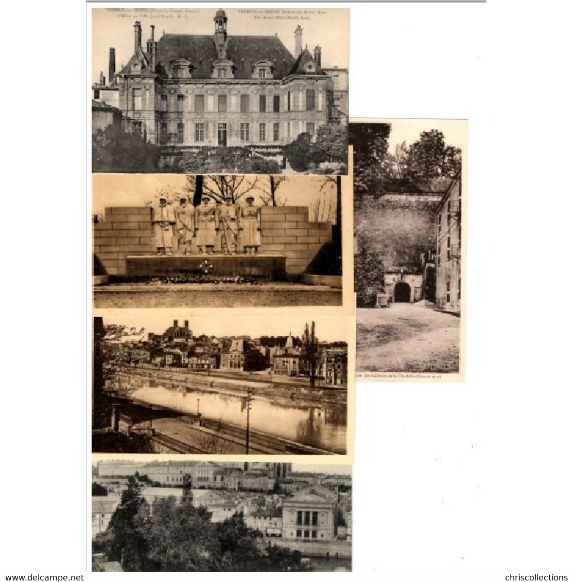 55 - VERDUN Monuments - Lot de 20 cartes postales différentes de VERDUN Monuments