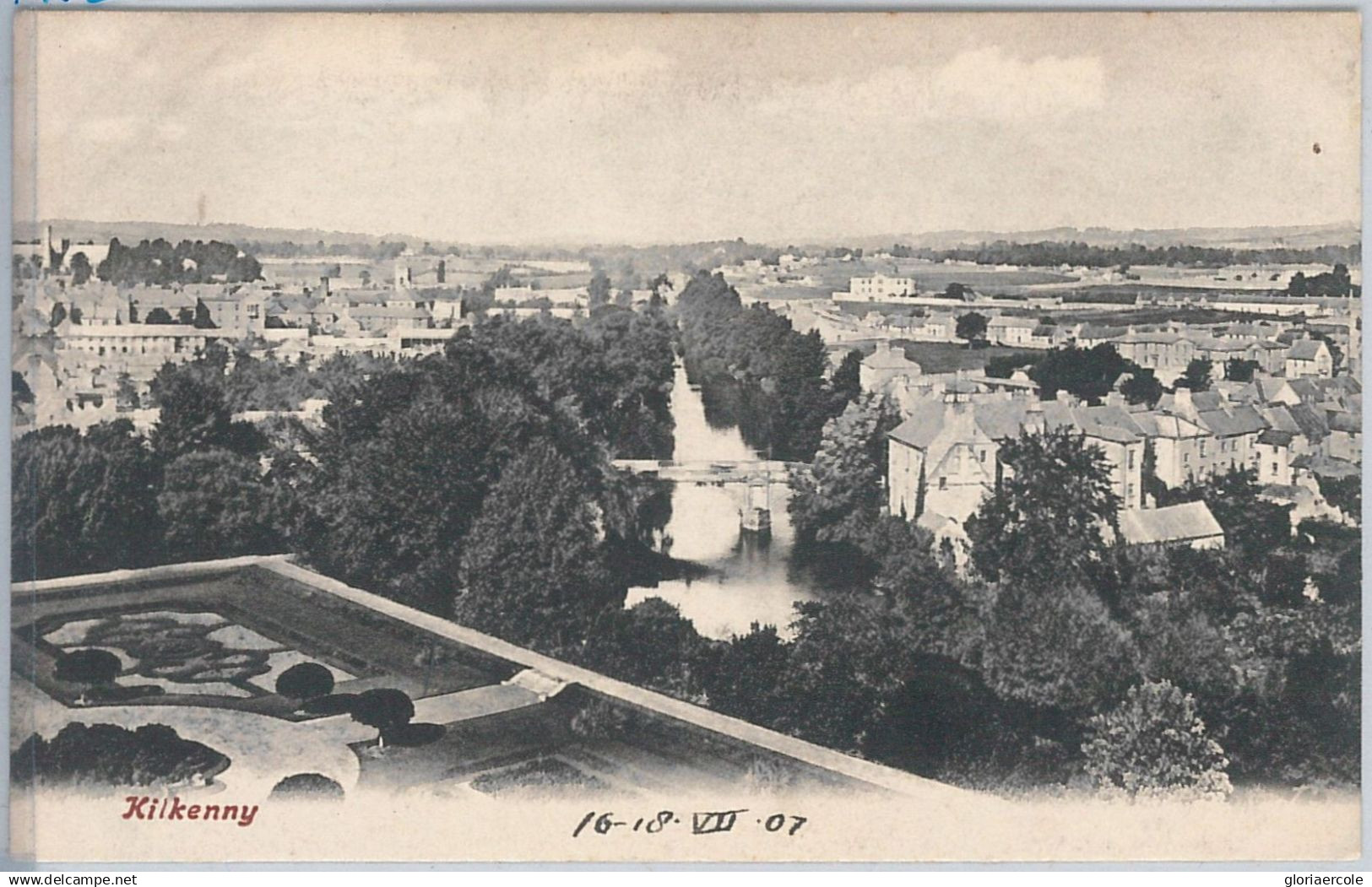 55269 - IRELAND -  Vintage Postcard  CPA  - Kilkenny 1907