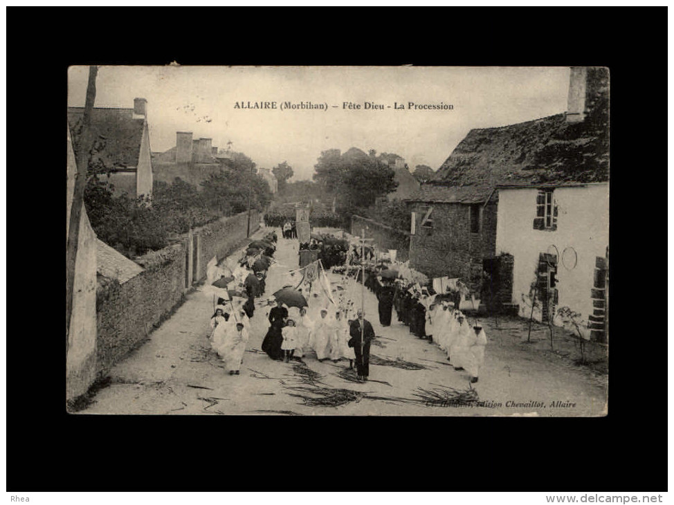 56 - ALLAIRE - Procession - Fête-Dieu