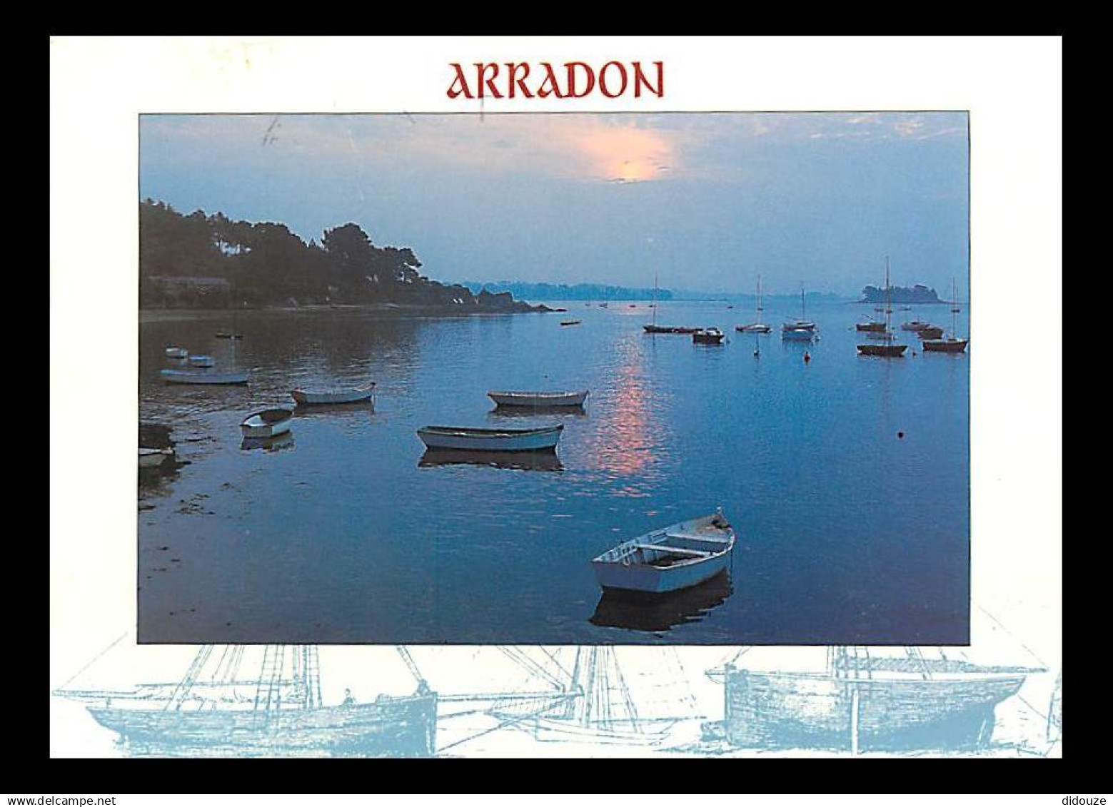 56 - Arradon - Soleil levant sur le Golfe du Morbihan - CPM - Voir Scans Recto-Verso