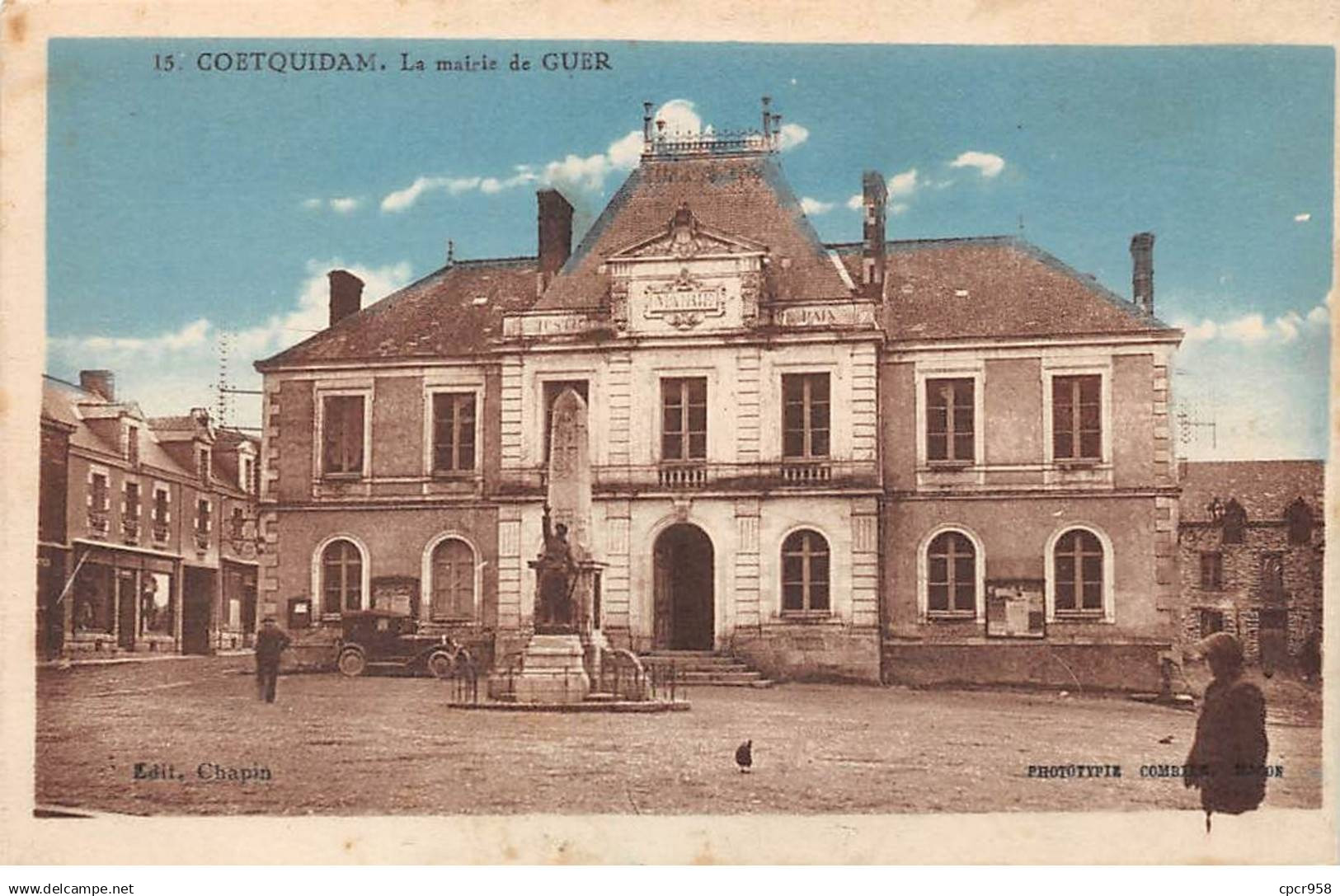 56 - COETQUIDAN - SAN49104 - La Mairie de Guer