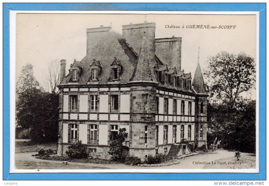 56 - GUEMENE sur SCORFF --  Chateau