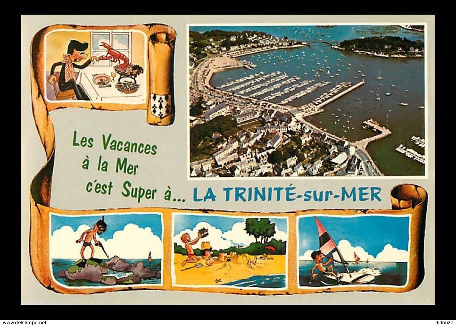 56 - La Trinité sur Mer - Multivues - CPM - Voir Scans Recto-Verso