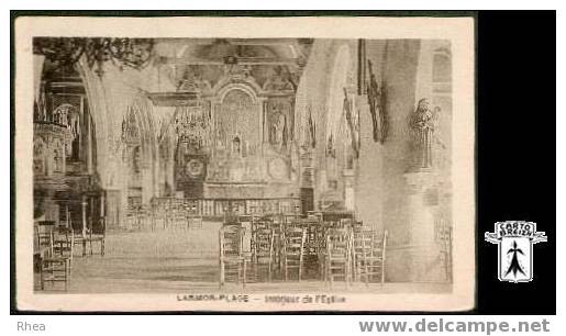 56 Larmor-Plage - LARMOR-PLAGE - Intérieur de l'Eglise -  sépia Rhea D56D  K56162K  C56107C