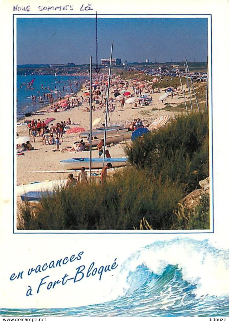 56 - Ploemeur - La plage de Fort-Bloqué sur la Route Côtière de Lorient - CPM - Voir Scans Recto-Verso