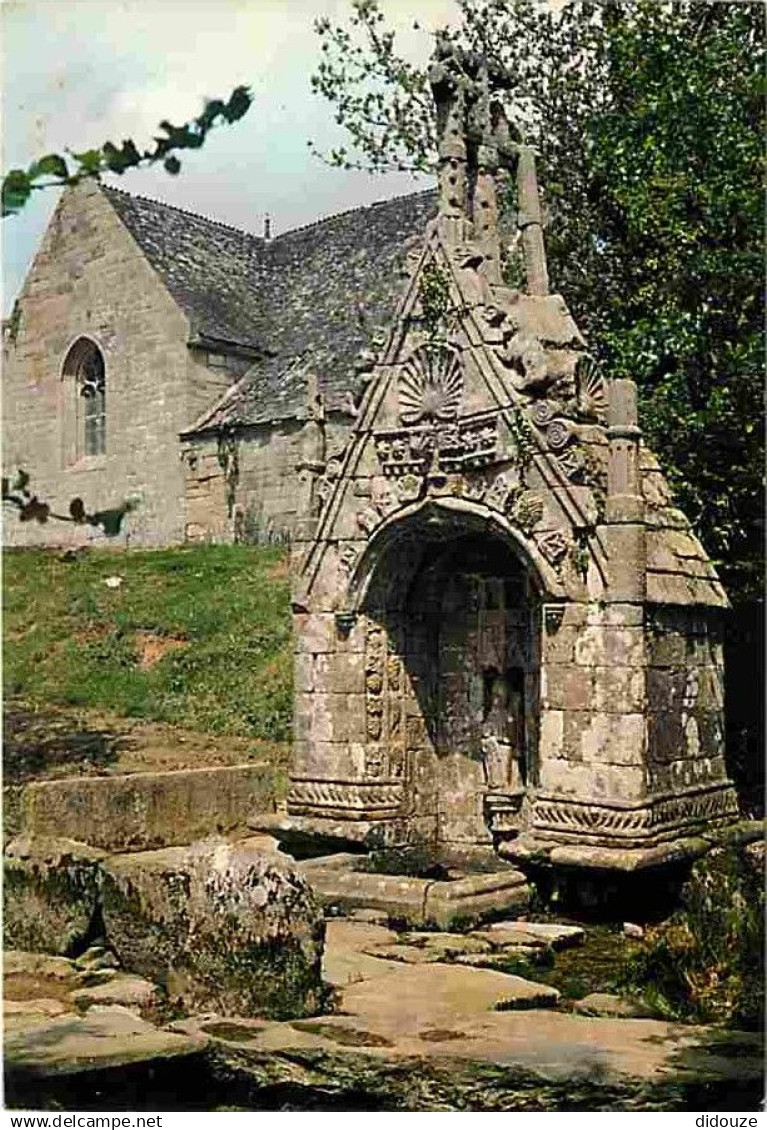 56 - Pontivy - Fontaine et Chapelle de la Trinité en Cléguérec aux environs de Pontivy - Carte Neuve - CPM - Voir Scans