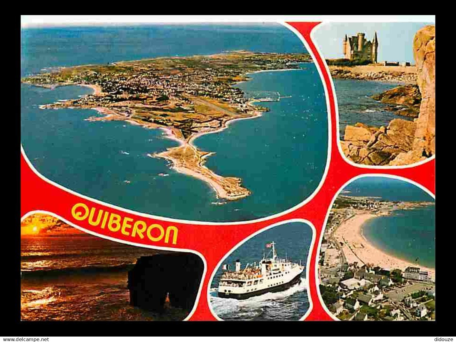 56 - Presqu'Ile de Quiberon - Quiberon - Multivues - Bateaux - Carte Neuve - CPM - Voir Scans Recto-Verso