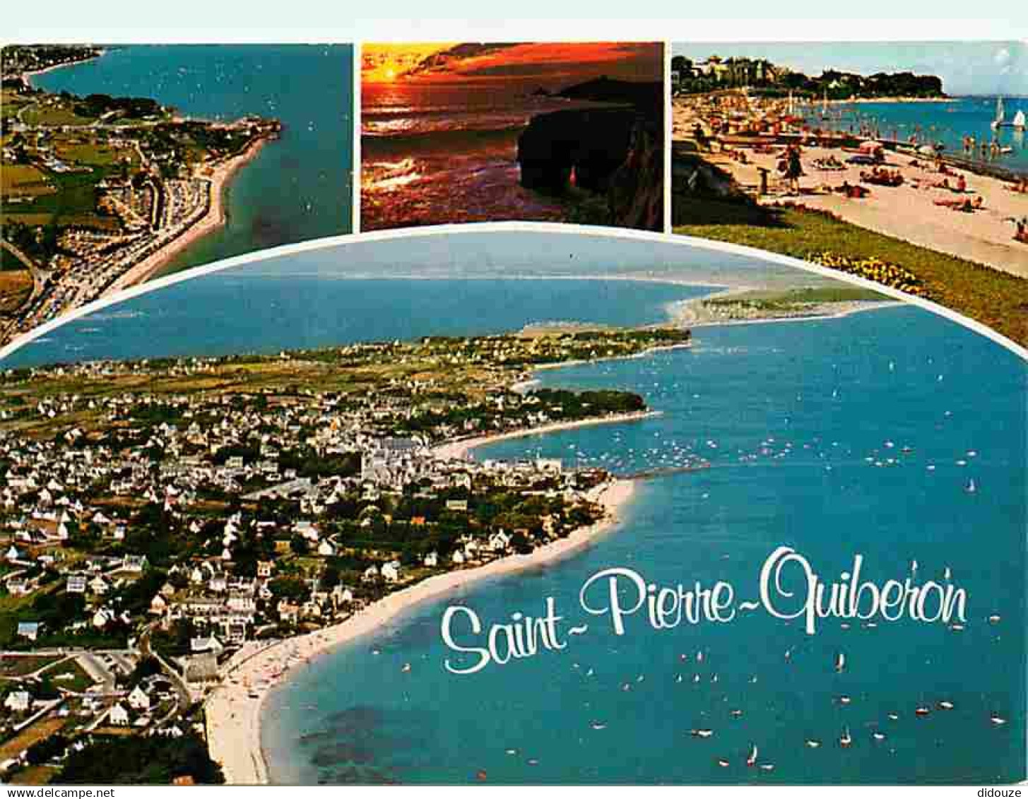 56 - Presqu'Ile de Quiberon - Saint Pierre de Quiberon - Multivues - Plages - Carte Neuve - CPM - Voir Scans Recto-Verso