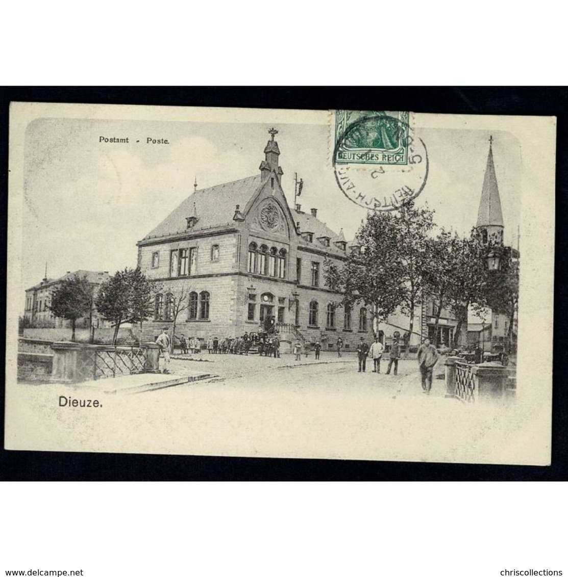 57 - DIEUZE - Poste - Postamt - RARE