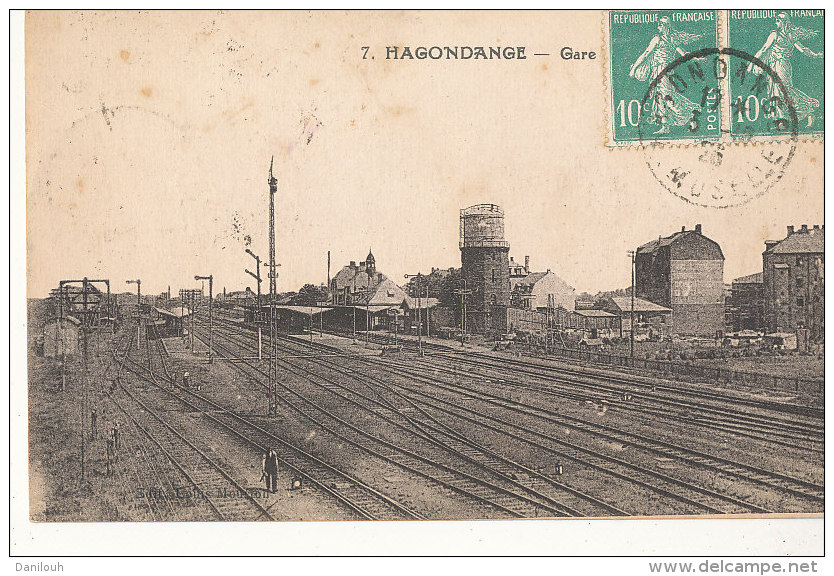 57 // HAGONDANGE   La gare  7