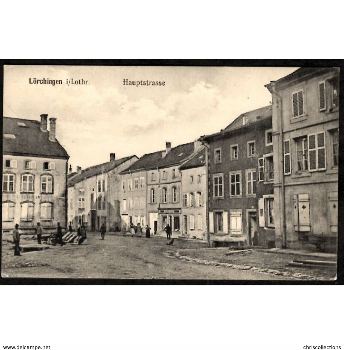 57 - LORQUIN (Moselle) - Lorchingen i/Lothr. - Hauptstrasse - Route principale