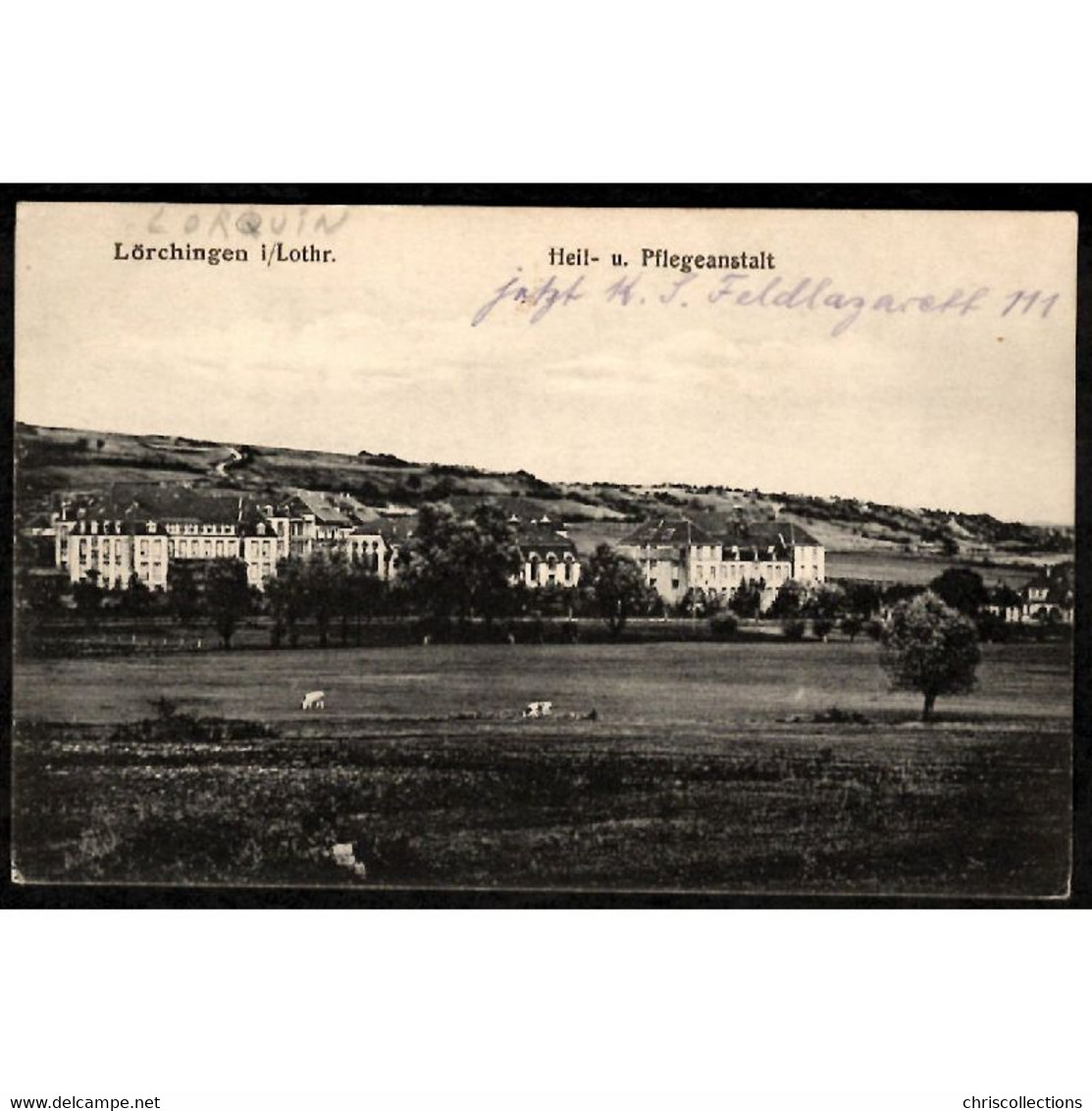 57 LORQUIN (Moselle) - LÖRCHINGEN i/Lothr. - Heil -u. Pflegeanstalt - Maison de repos