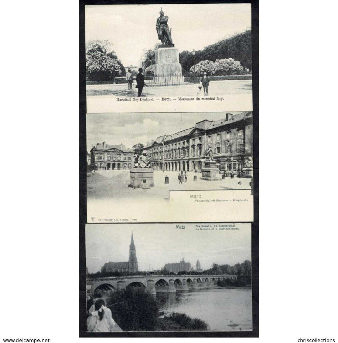 57 - METZ (Moselle) - Lot de 6 CP - METZ