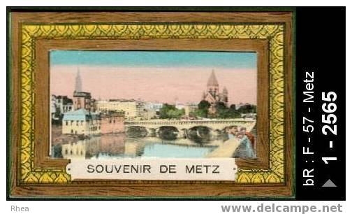 57 Metz - SOUVENIR DE METZ - fantaisie metz carte a systeme - carte dépliant