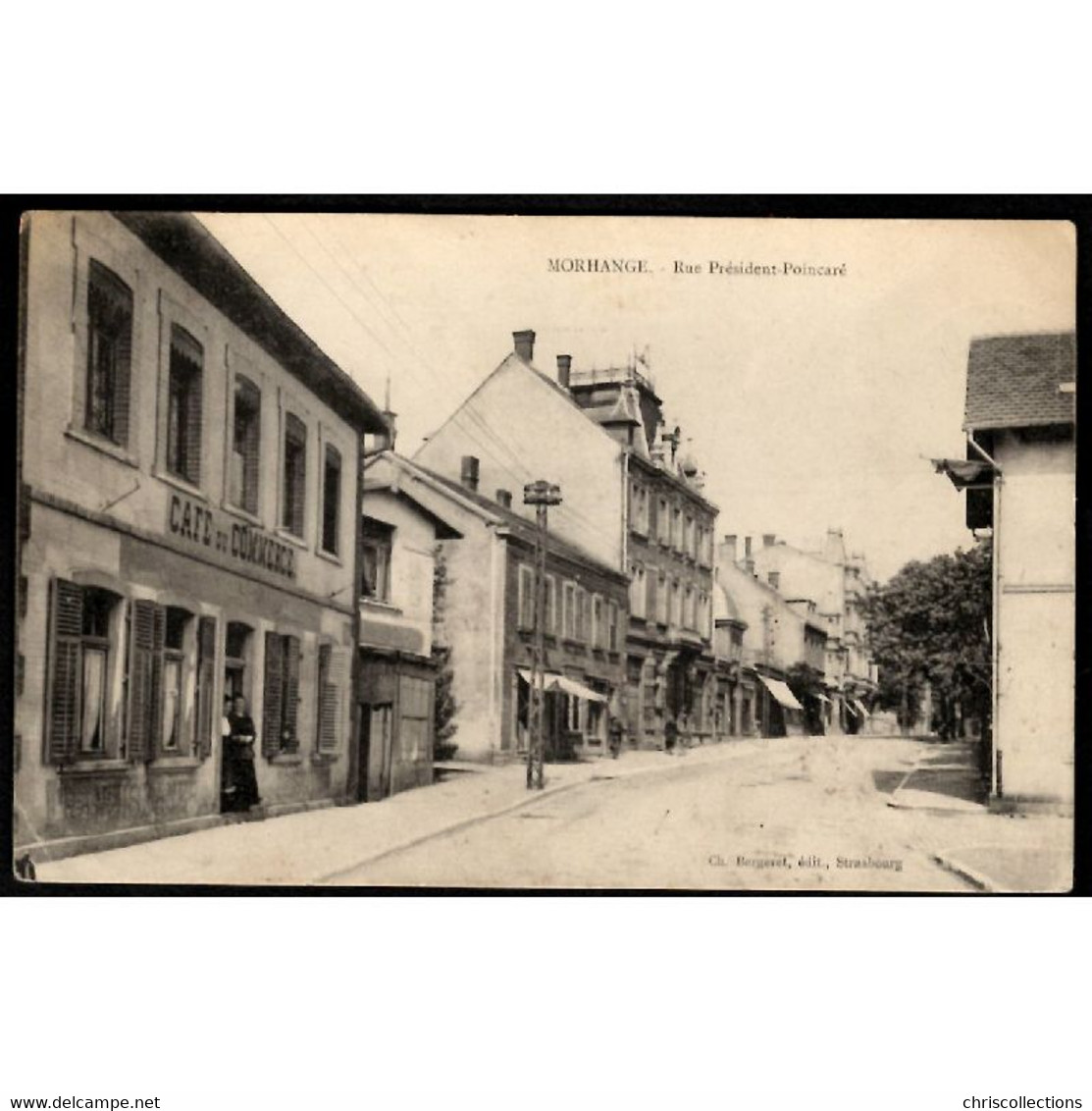 57 - MORHANGE (Moselle) - Rue Président Poincaré