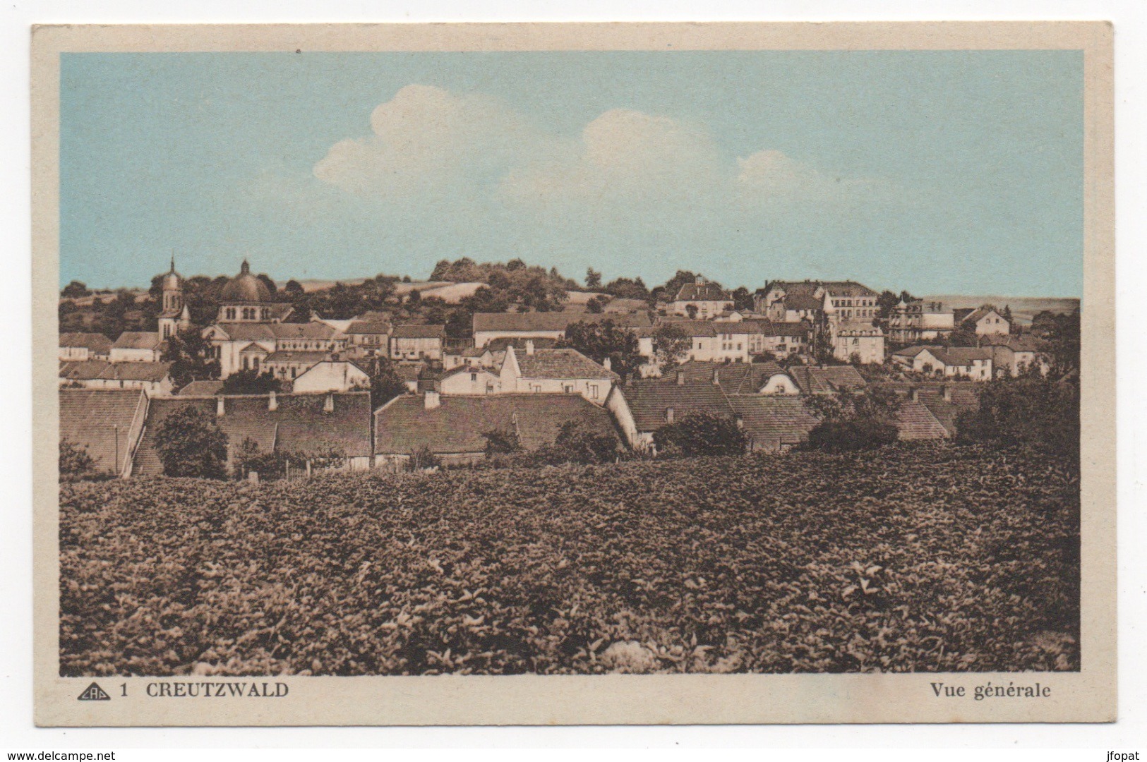 57 MOSELLE - CREUTZWALD Vue générale