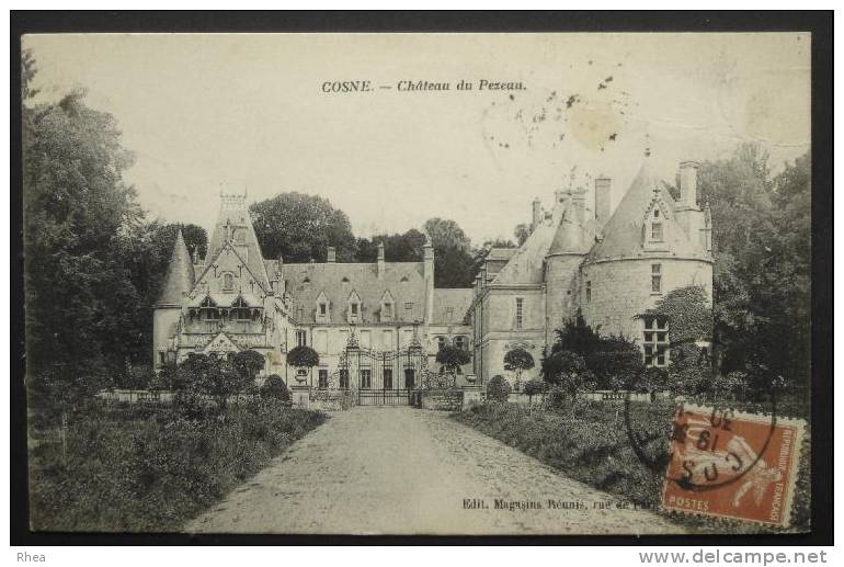 58 Cosne-Cours-sur-Loire chateau    D58D  K58086K  C58086C RH057491