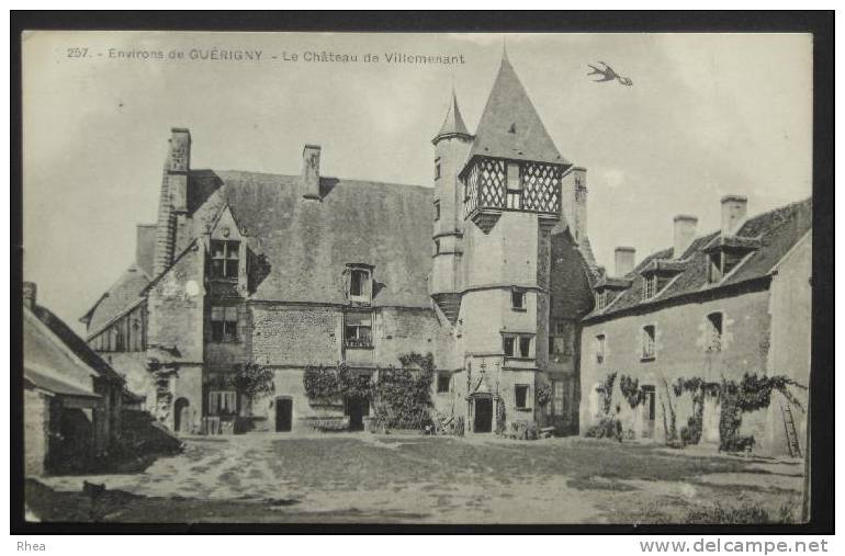 58 Guérigny chateau    D58D  K58131K  C58131C RH057669