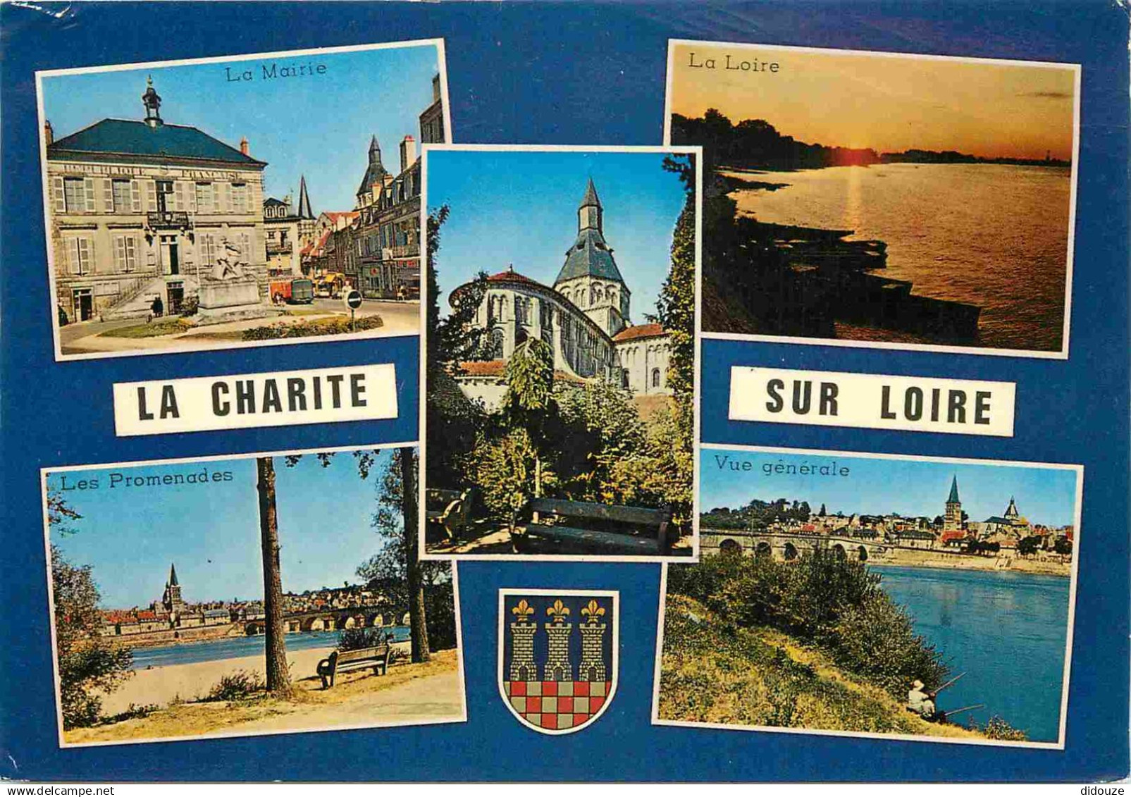 58 - La Charité sur Loire - Multivues - Blasons - CPM - Voir Scans Recto-Verso