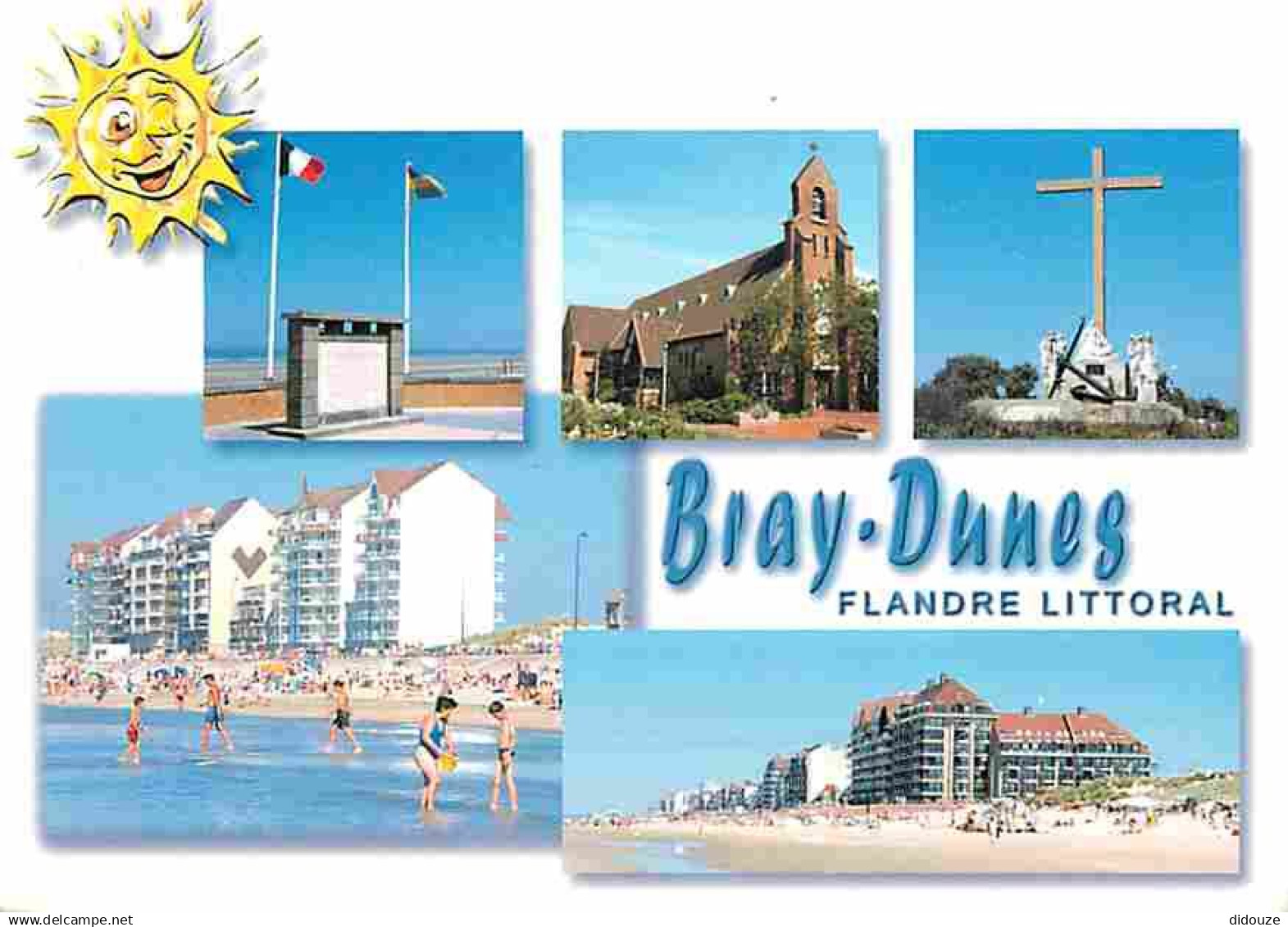 59 - Bray Dunes - Multivues - Plages - CPM - Voir Scans Recto-Verso