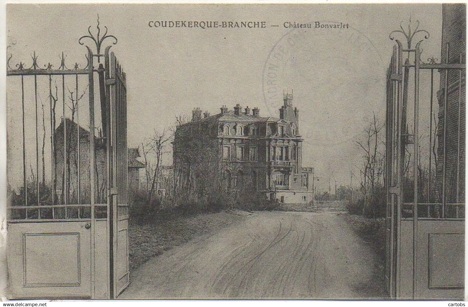 59  COUDEKERQUE-BRANCHE  - Château Bonvarlet