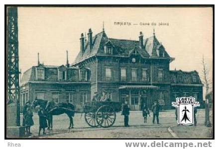 59 Denain - DENAIN - Gare du Nord - cpa