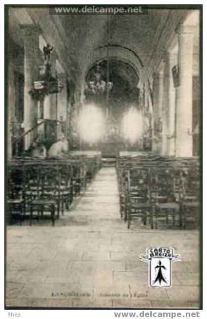 59 Landrecies - LANDRECIES - Intérieur de l'Eglise - cpa