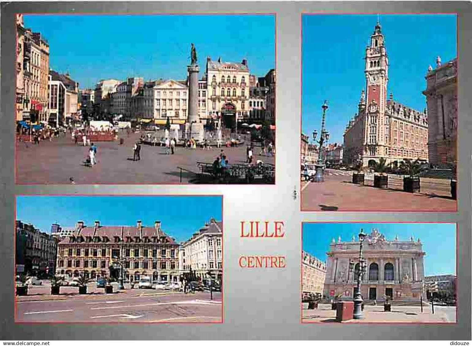 59 - Lille - Lille Centre - Multivues - Automobiles - CPM - Voir Scans Recto-Verso