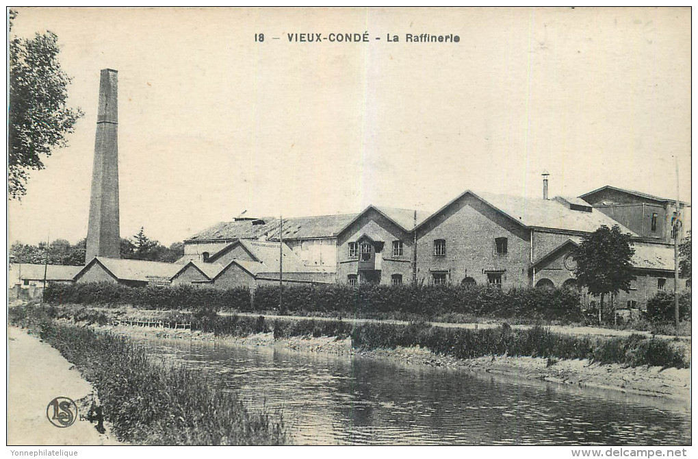 59 - NORD - Vieux Condé - raffinerie