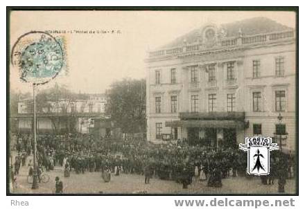 59 Roubaix - 23 - ROUBAIX - L'Hôtel de Ville - cpa