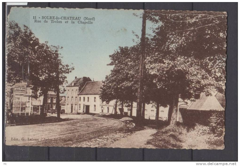 59 - Solre le chateau - Rue de Trelon et la Chapelle