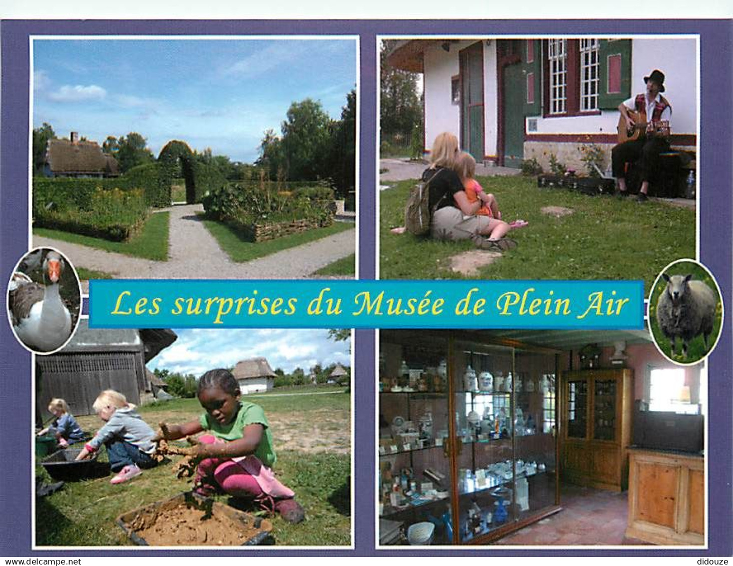 59 - Villeneuve d'Ascq - Le Musée du Plein air - Multivues - CPM - Voir Scans Recto-Verso