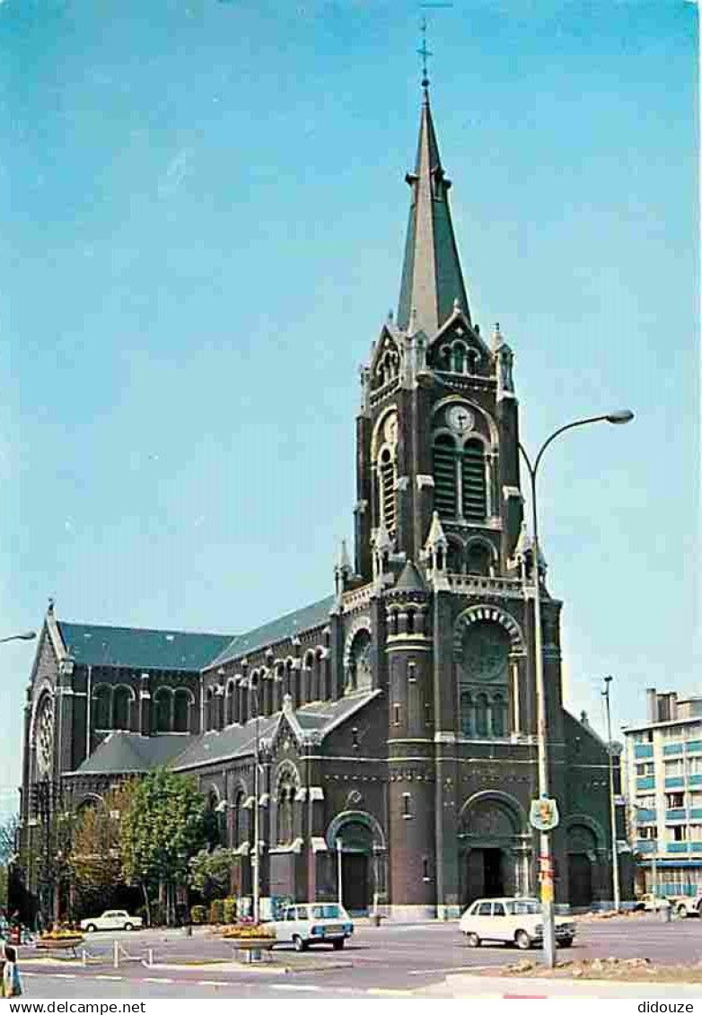 59 - Wattrelos - Eglise Saint maclou - Automobiles - Carte Neuve - CPM - Voir Scans Recto-Verso