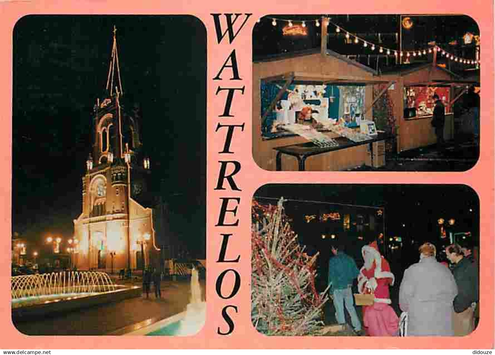 59 - Wattrelos - Marché de Noel 1992 - Multivues - CPM - Voir Scans Recto-Verso