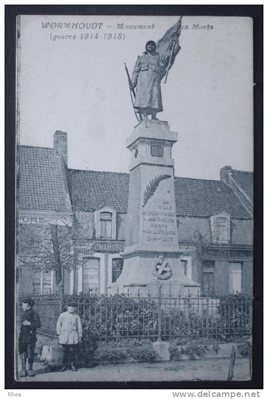 59 Wormhout monument aux morts    D59D  K59663K  C59663C RH040199