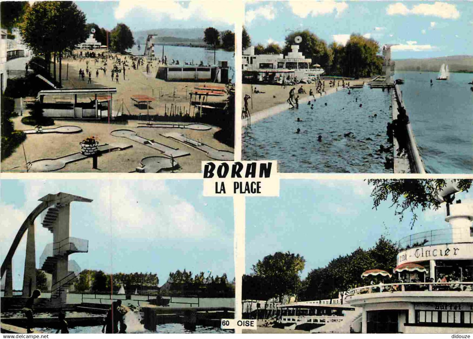 60 - Boran sur Oise - La Plage - CPM - Voir Scans Recto-Verso