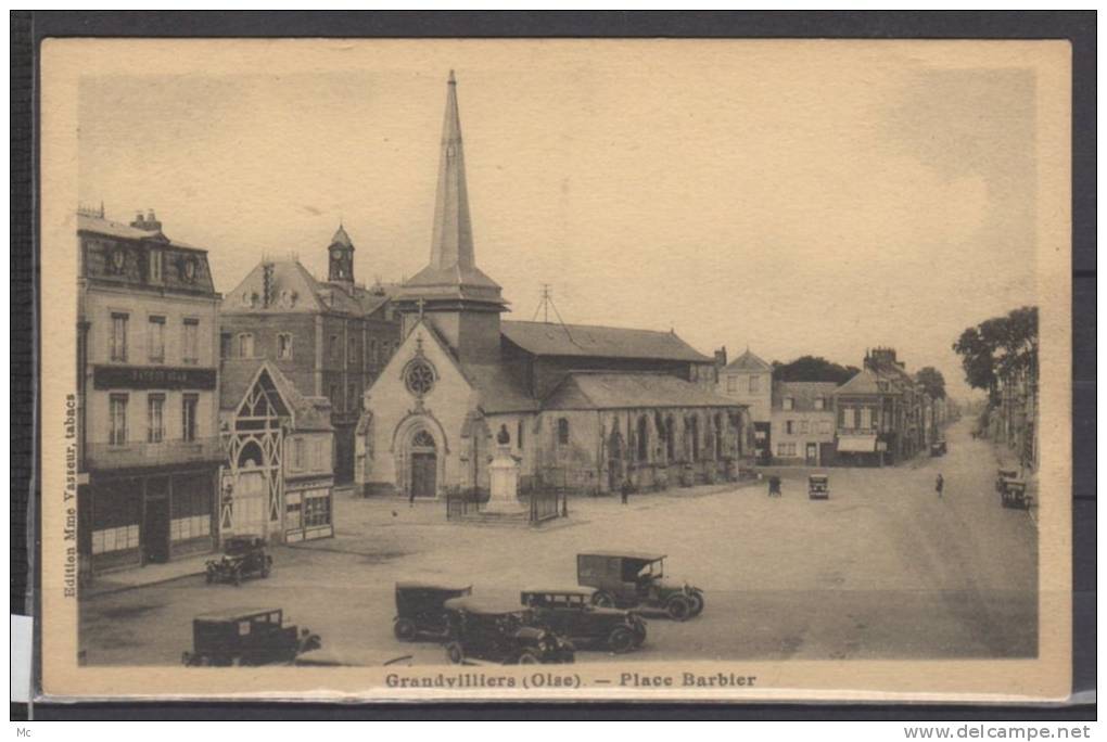 60 - Grandvilliers - Place Barbier