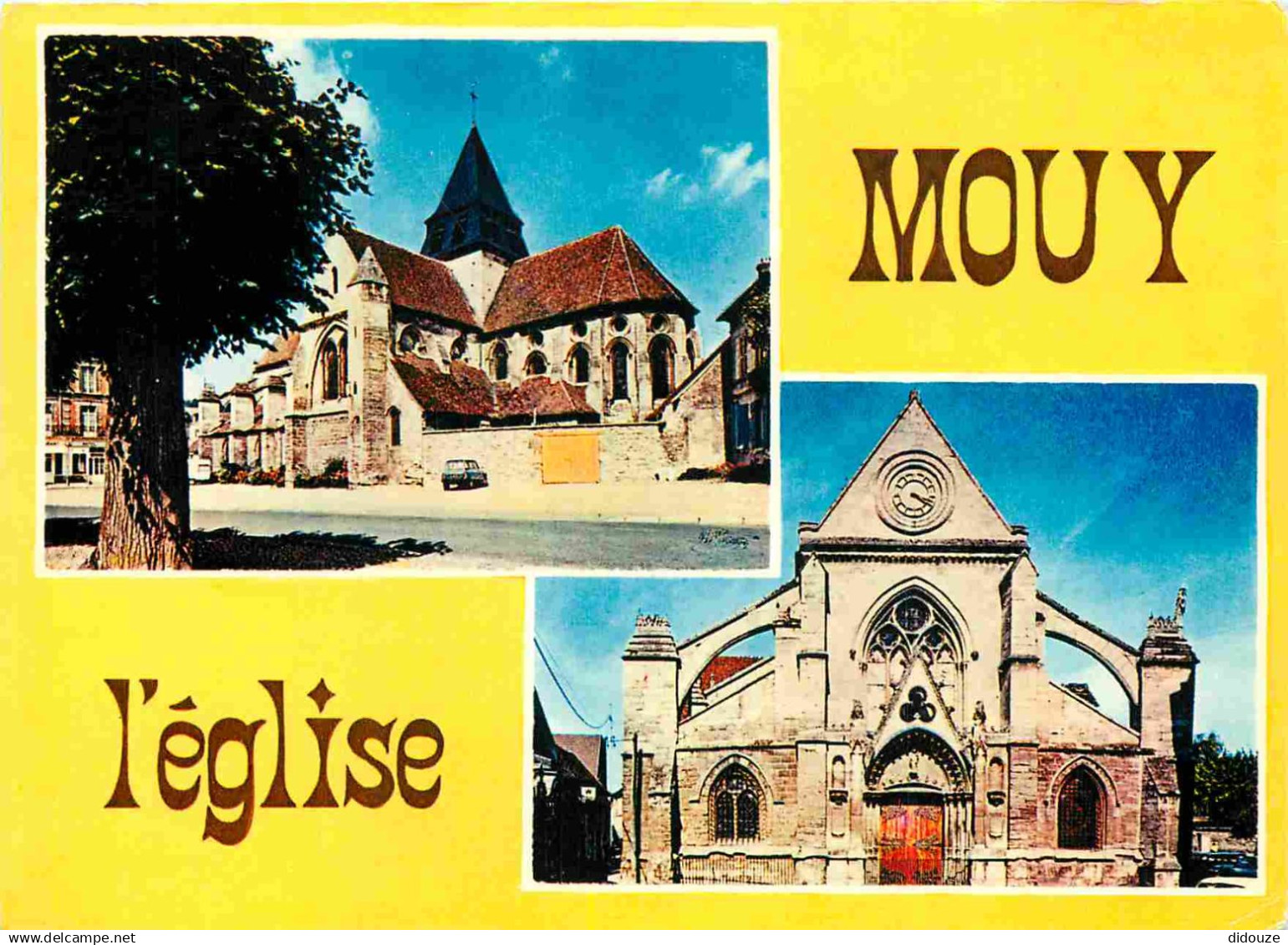 60 - Mouy - L'Eglise - Multivues - CPM - Voir Scans Recto-Verso