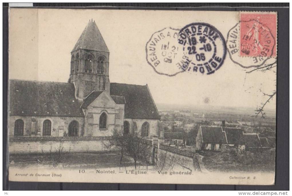 60 - Nointel - L'Eglise - Vue Générale