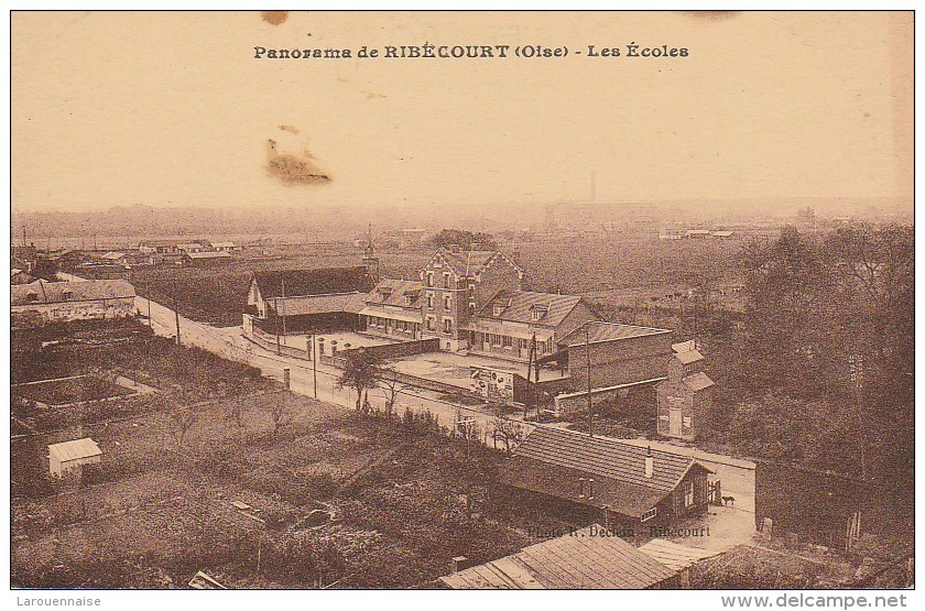 60 - RIBECOURT - Les Ecoles