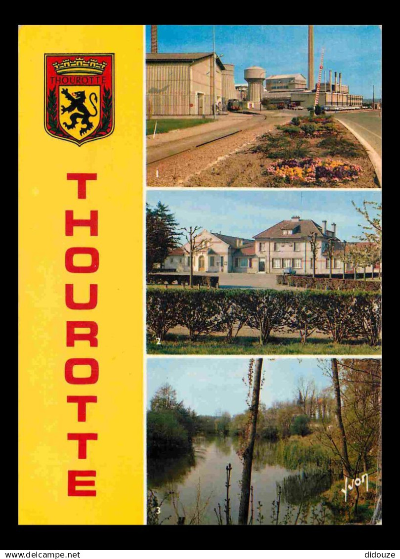 60 - Thourotte - Multivues - Blasons - CPM - Voir Scans Recto-Verso