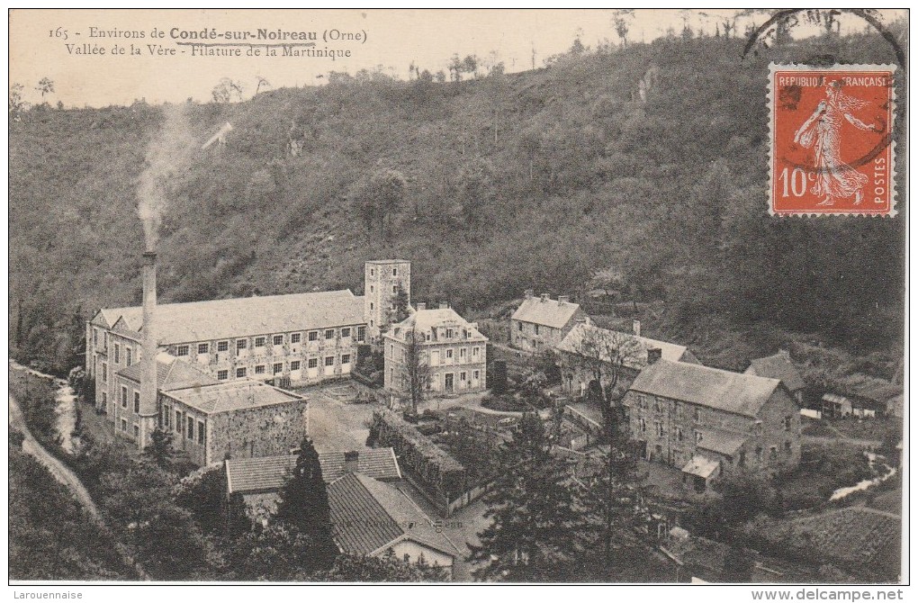 61 - ATHIS DE L'ORNE - Vallée de la Vère - Filature de la Martinique