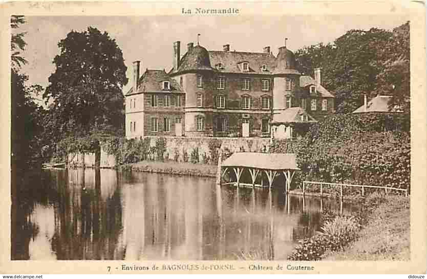 61 - Bagnoles de l'Orne - Château de Couterne aux environs de Bagnoles de l'Orne - CPA - Voir Scans Recto-Verso