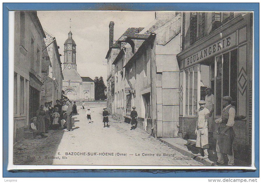 61 - BAZOCHES sur HOENE --  Le centre du Bourg