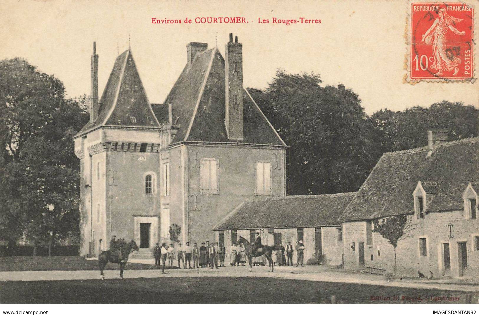 61 COURTOMER #MK53989 ENVIRONS DE COURTOMER LES ROUGES TERRES