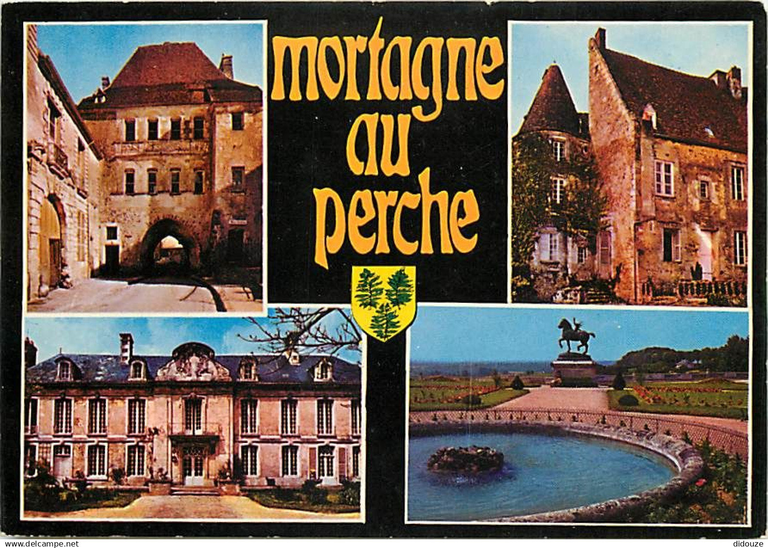 61 - Mortagne au Perche - Multivues - Blasons - CPM - Voir Scans Recto-Verso